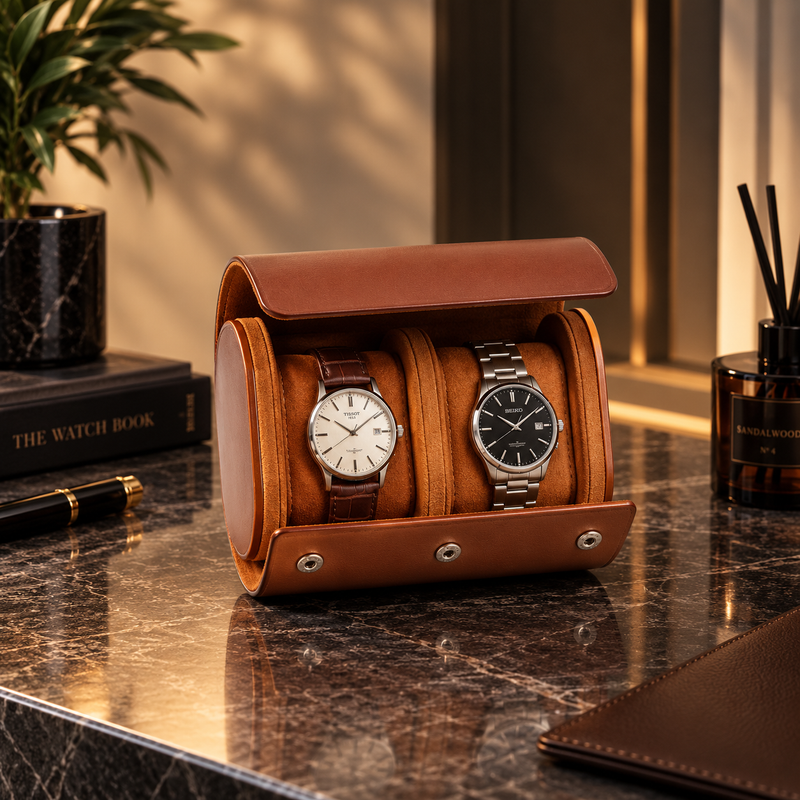 Étui de rangement 2 montres